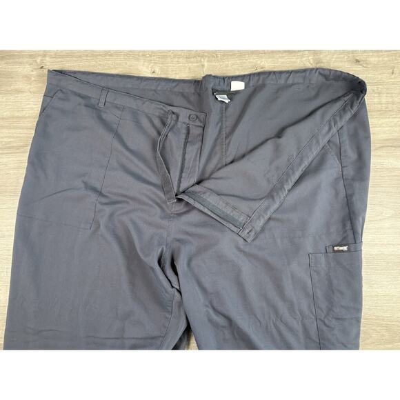 Greys Anatomy Scrubs Pants Mens Plus Size 5XLX Gray Barco Medical Nurse Pockets - Picture 5 of 16